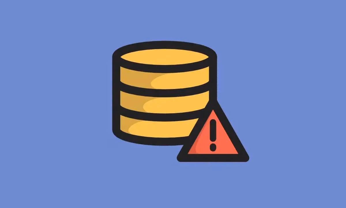Cómo crear una página de error de acceso a la base de datos