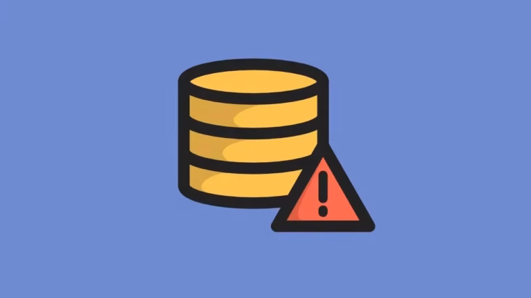 Cómo crear una página de error de acceso a la base de datos