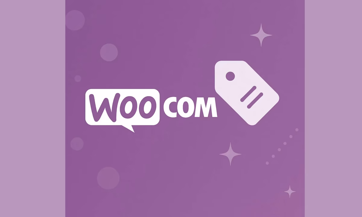 Logo de WooCommerce con diseño visual de marcas y estilo moderno